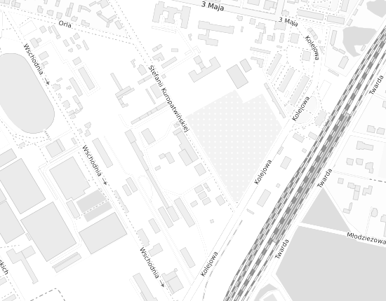 Mapa z adresem organizacji