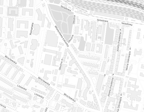 Mapa z adresem organizacji