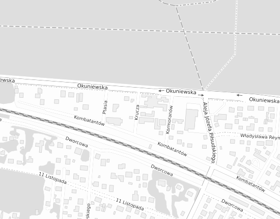 Mapa z adresem organizacji