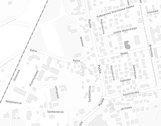 Mapa z adresem organizacji
