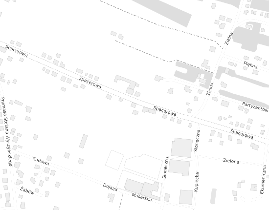 Mapa z adresem organizacji