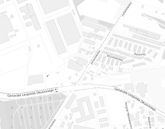 Mapa z adresem organizacji