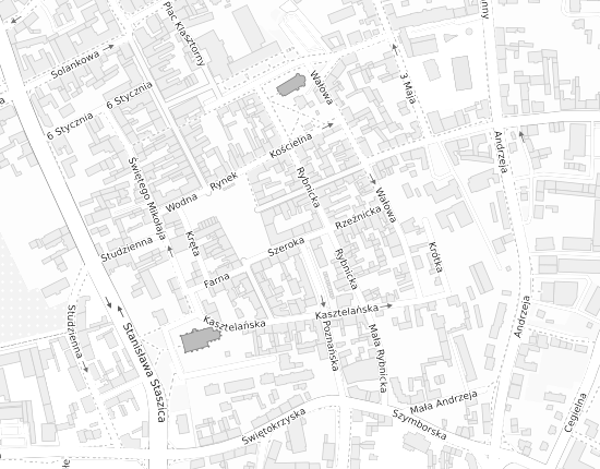 Mapa z adresem organizacji