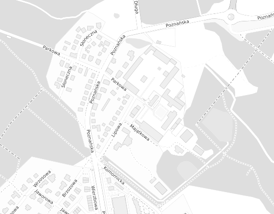 Mapa z adresem organizacji