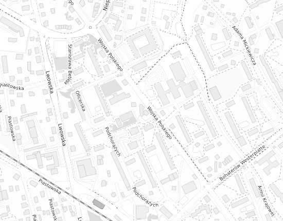 Mapa z adresem organizacji