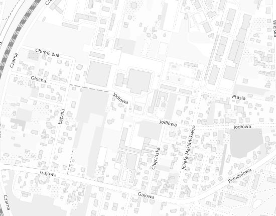 Mapa z adresem organizacji