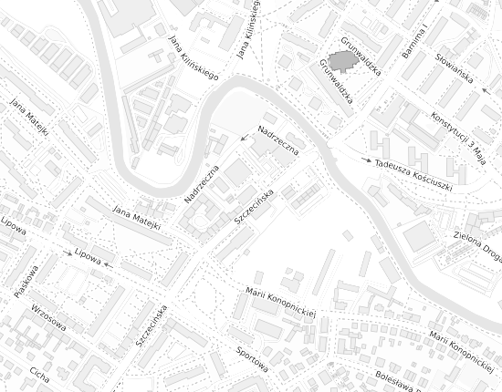 Mapa z adresem organizacji