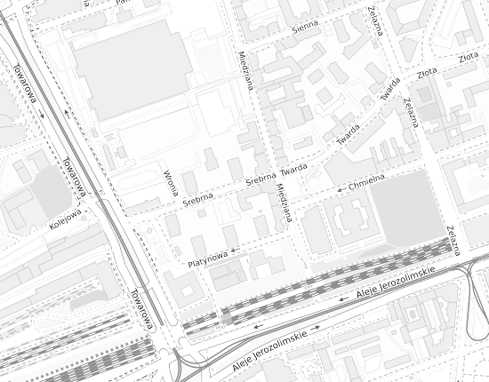 Mapa z adresem organizacji