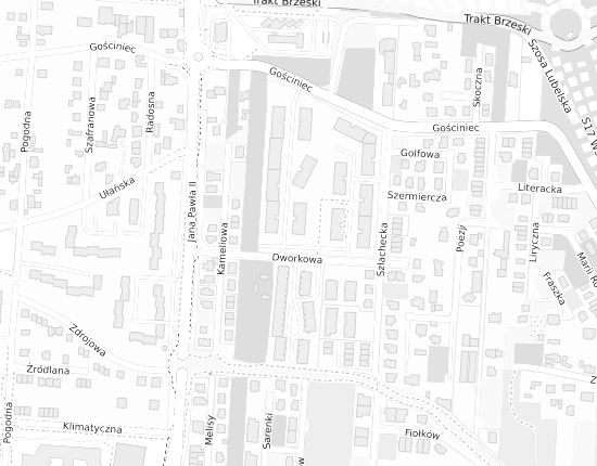 Mapa z adresem organizacji