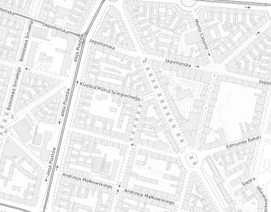 Mapa z adresem organizacji