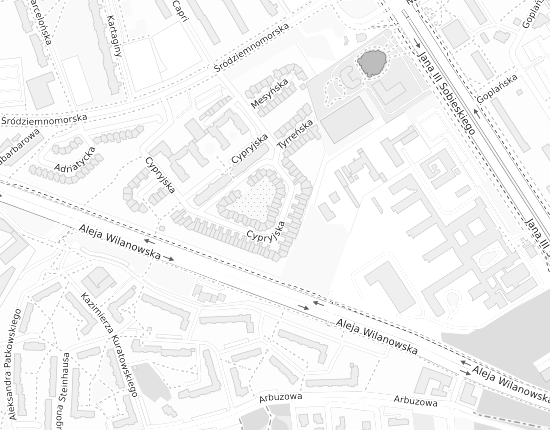 Mapa z adresem organizacji