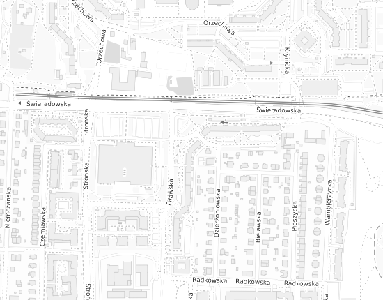 Mapa z adresem organizacji