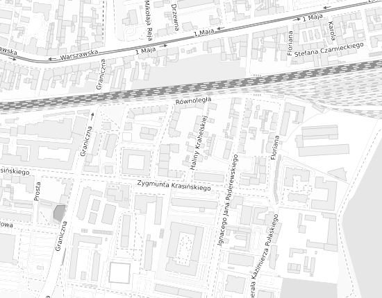 Mapa z adresem organizacji