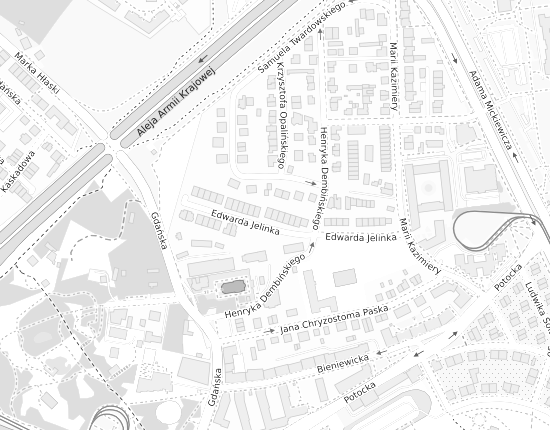 Mapa z adresem organizacji
