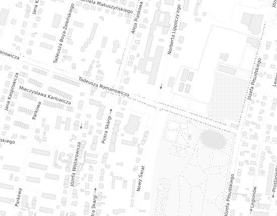Mapa z adresem organizacji