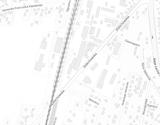 Mapa z adresem organizacji