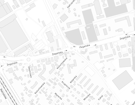 Mapa z adresem organizacji