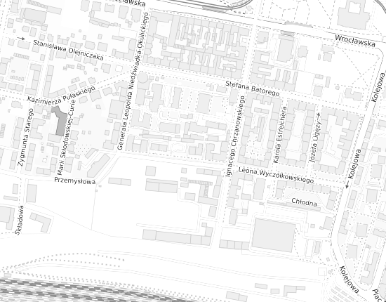 Mapa z adresem organizacji