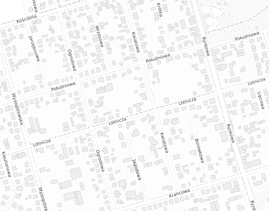 Mapa z adresem organizacji