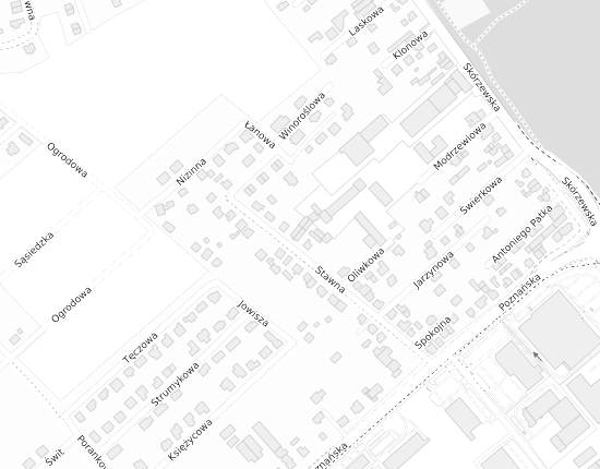 Mapa z adresem organizacji