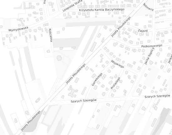 Mapa z adresem organizacji