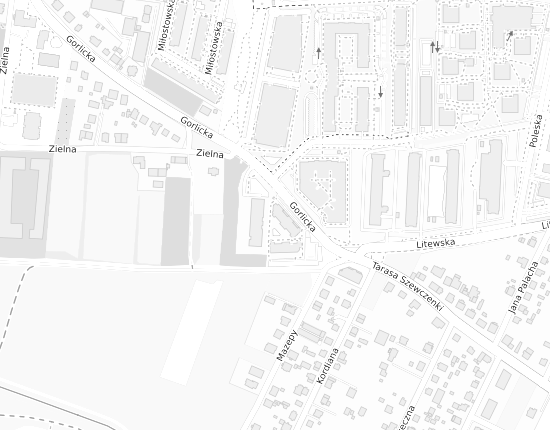 Mapa z adresem organizacji