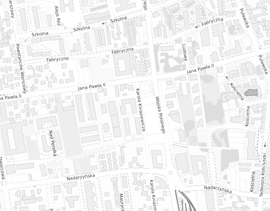 Mapa z adresem organizacji