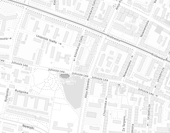 Mapa z adresem organizacji