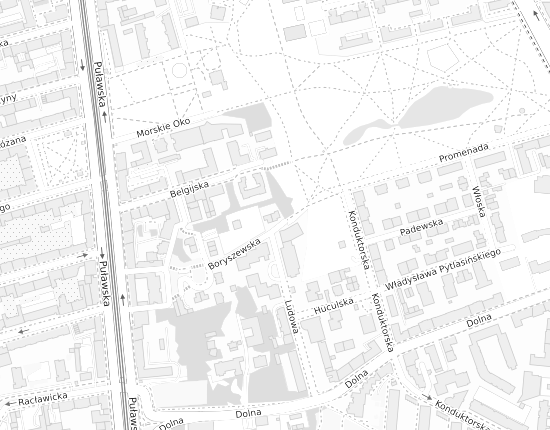 Mapa z adresem organizacji