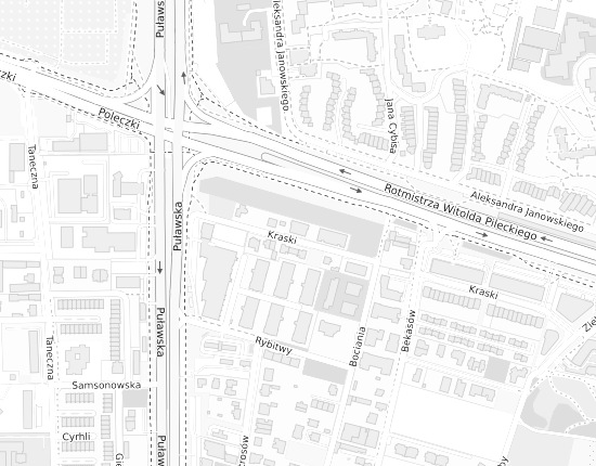 Mapa z adresem organizacji