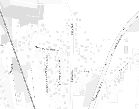 Mapa z adresem organizacji