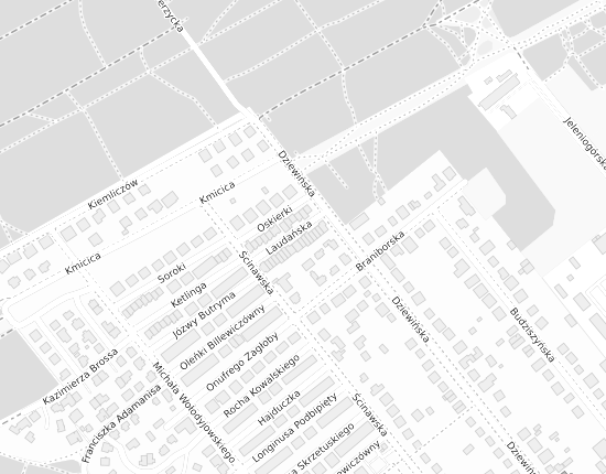Mapa z adresem organizacji