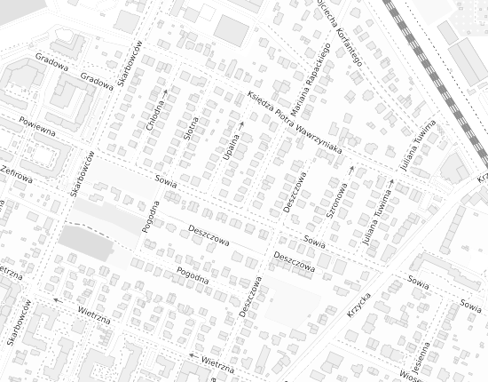 Mapa z adresem organizacji