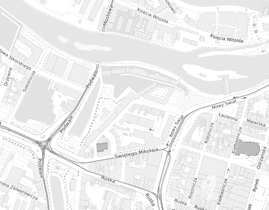 Mapa z adresem organizacji