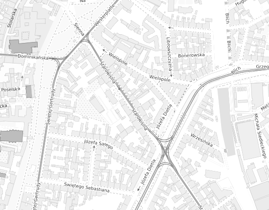Mapa z adresem organizacji