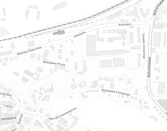 Mapa z adresem organizacji