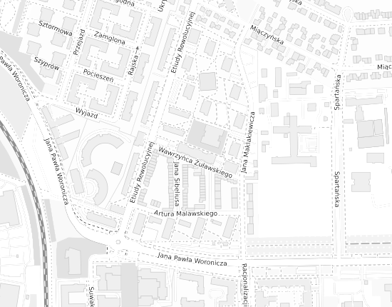 Mapa z adresem organizacji
