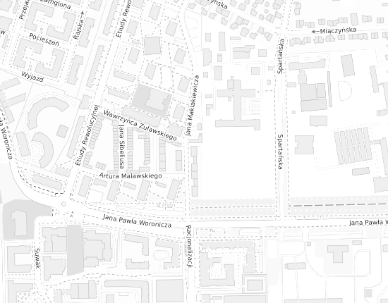 Mapa z adresem organizacji