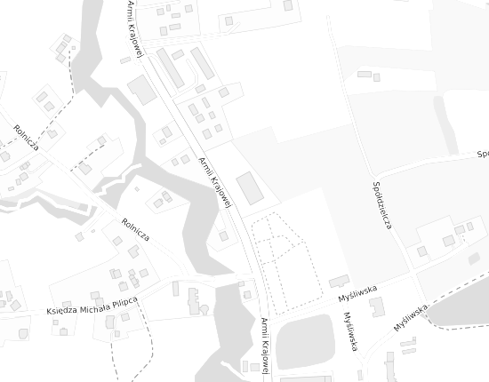 Mapa z adresem organizacji