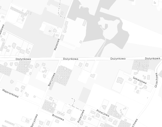 Mapa z adresem organizacji