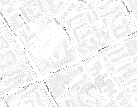 Mapa z adresem organizacji