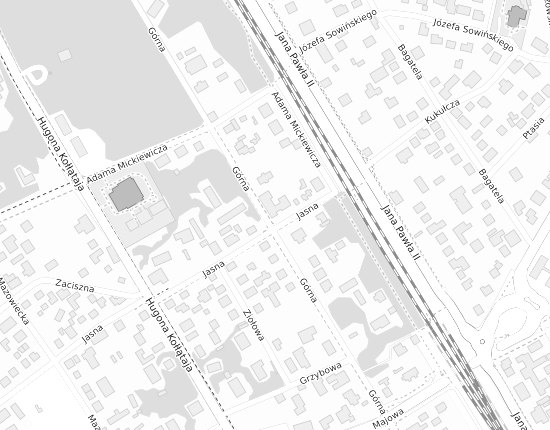 Mapa z adresem organizacji