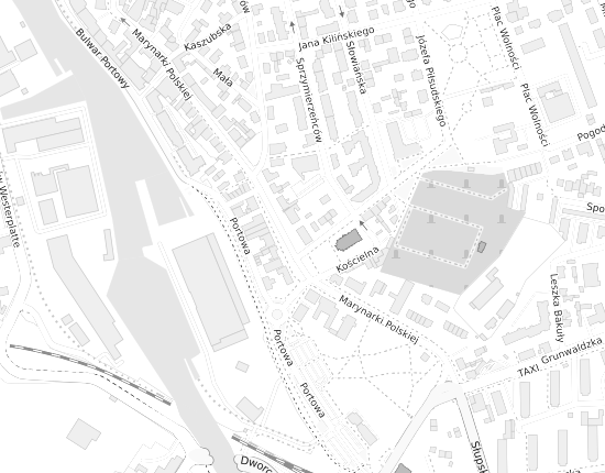 Mapa z adresem organizacji