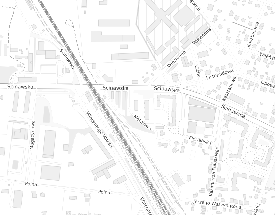 Mapa z adresem organizacji