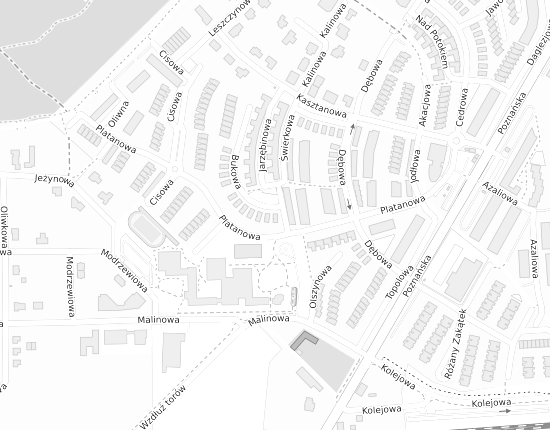 Mapa z adresem organizacji
