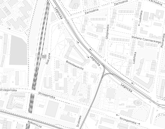 Mapa z adresem organizacji