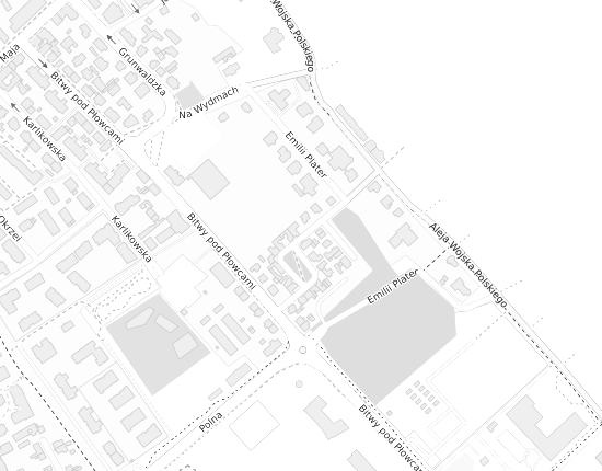 Mapa z adresem organizacji