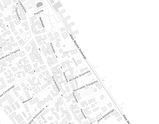 Mapa z adresem organizacji
