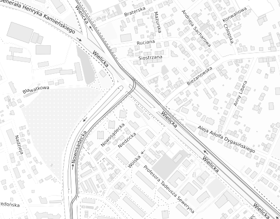 Mapa z adresem organizacji