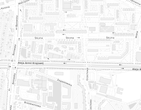 Mapa z adresem organizacji